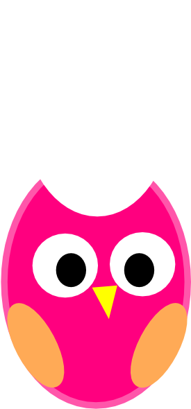 Pink Owl Png - L Will Miss You (534x600)