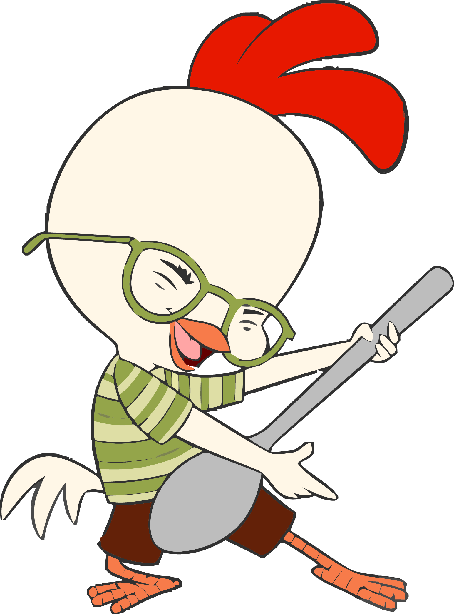 Chicken Little Spoon Song Clipart Png - Chicken Little Spoon (1545x2088)