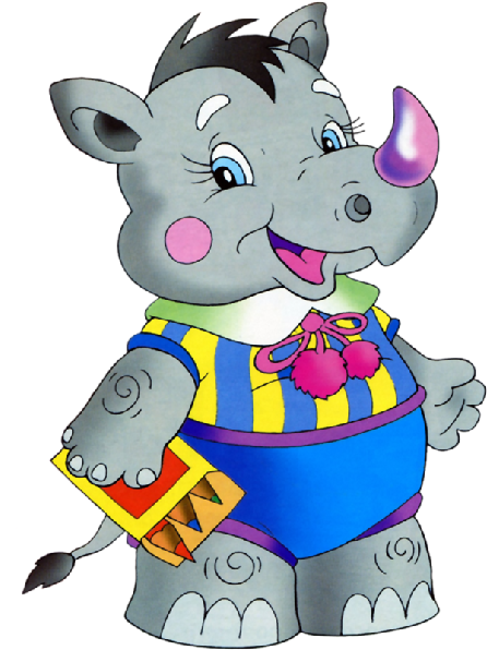 Cartoon Baby Animal Clip Art Images On A Transparent - Cartoon Animals Going To School (600x600)
