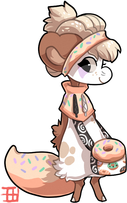 #563 Nomnom Bb W/m - Cartoon (445x705)