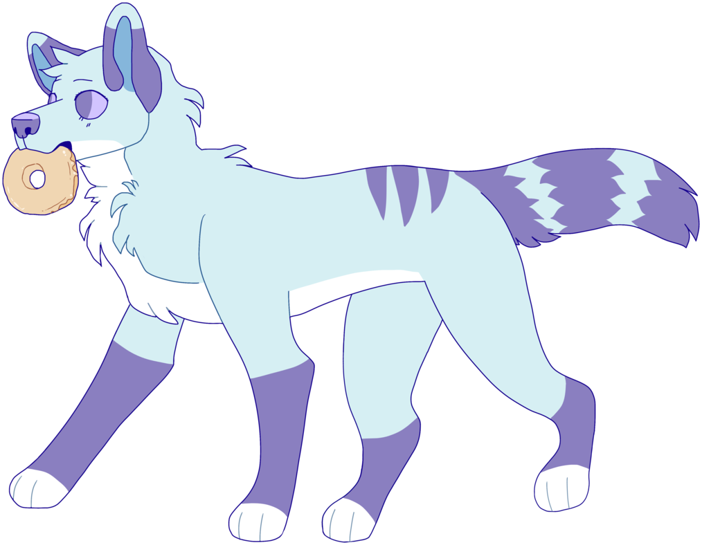 Donut By Soxzthewolf - Dog Catches Something (1014x788)