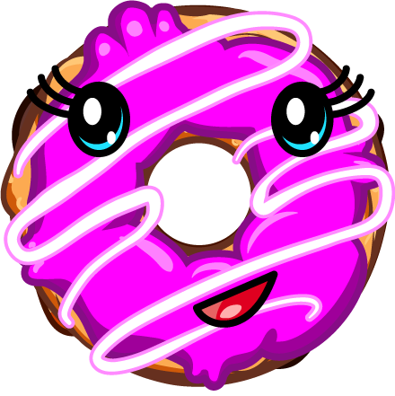 The Bad Donut Is The Only One I Actually Did Any Kind - Donut With Eyebrows (440x441)