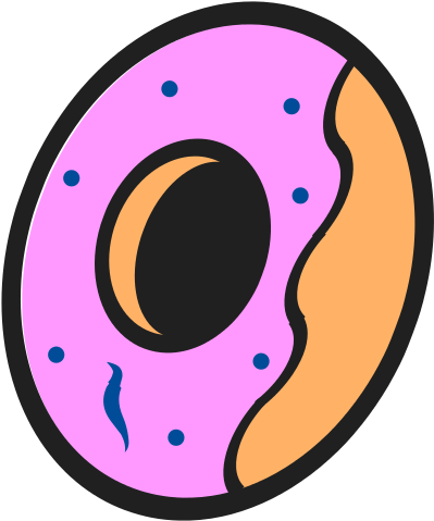 Donut Emblem Render - Odd Future Donut Png (512x512)