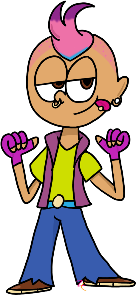 Humanized Dodgey Donut By Zootycutie - Doughnut (490x1020)