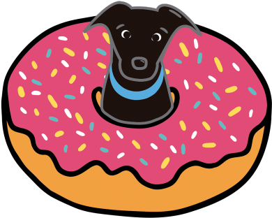 Dogs In Donuts - Dogs In Donuts (400x400)