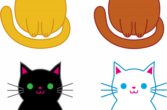 Cute Cat Pictures Free - Kittens Clipart (640x420)