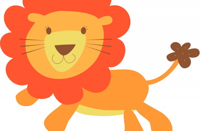 Cute Cat Picture Blog - Baby Lion Clip Art (640x420)