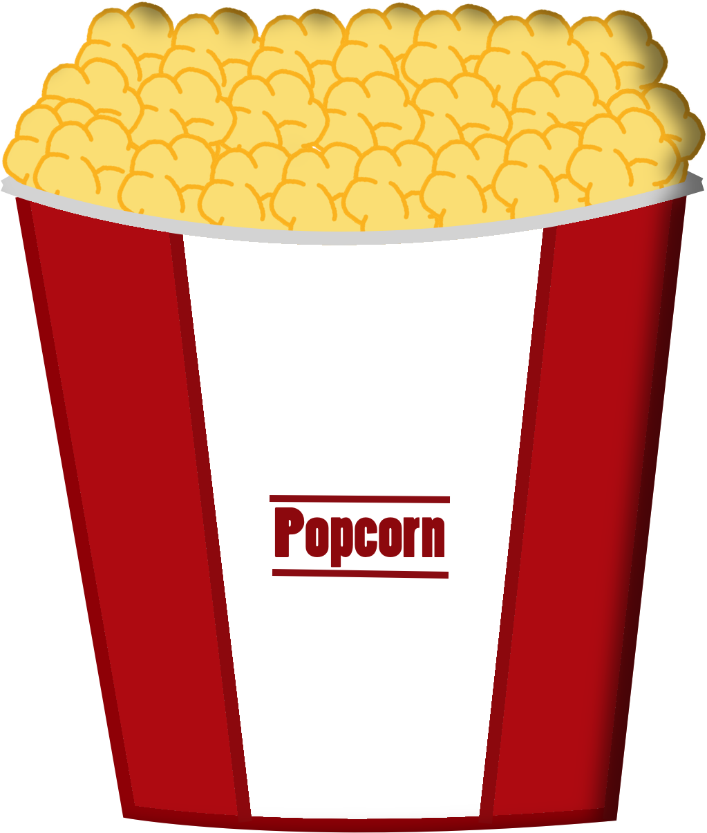 Popcorn Png - Popcorn .png (1023x1205)