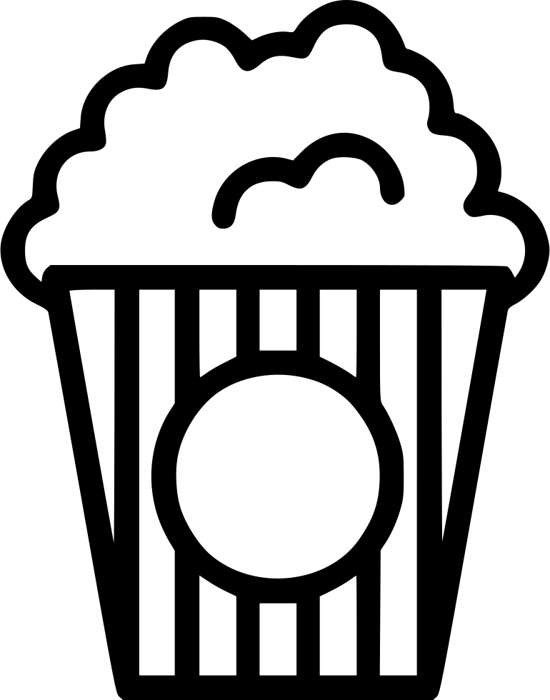 Popcorn Comments - Popcorn Icon Png (770x980)