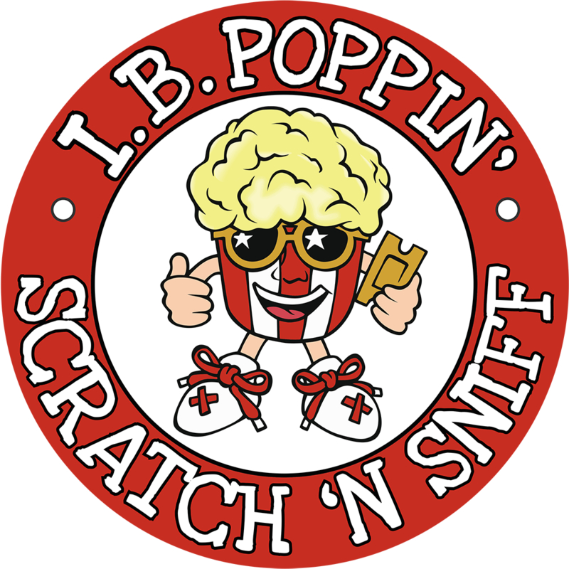 Popcorn Whiffer Stickers Scratch & Sniff Stickers *new - Seattle To Portland Bike Ride 2018 (800x800)
