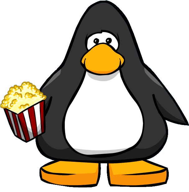 Popcorn From A Player Card - Club Penguin Cop (678x625)