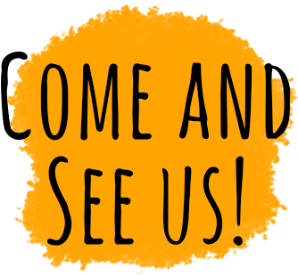 Previous Next - Come See Us Clipart (388x337)