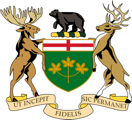 Bawitko Investments Ltd - Ontario Coat Of Arms (620x420)