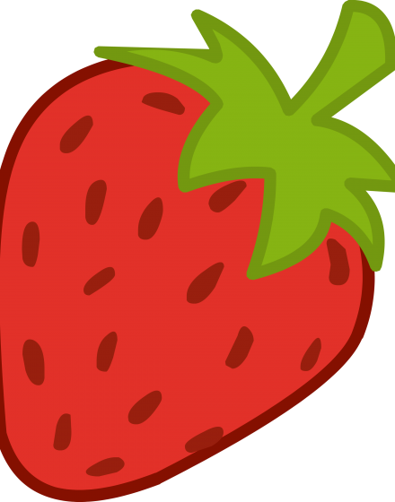 These Foods Include Apples, Strawberries, Cauliflower, - Strawberry Clip Art Png (440x560)