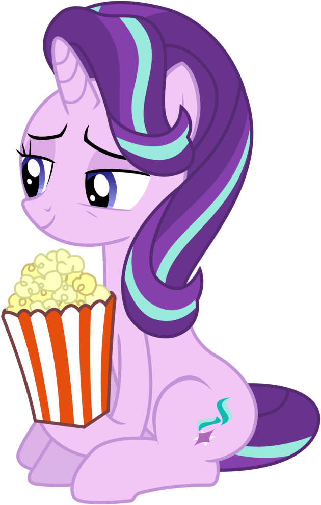 Popcorn Clipart My Little Pony - Starlight Glimmer Popcorn (647x1024)