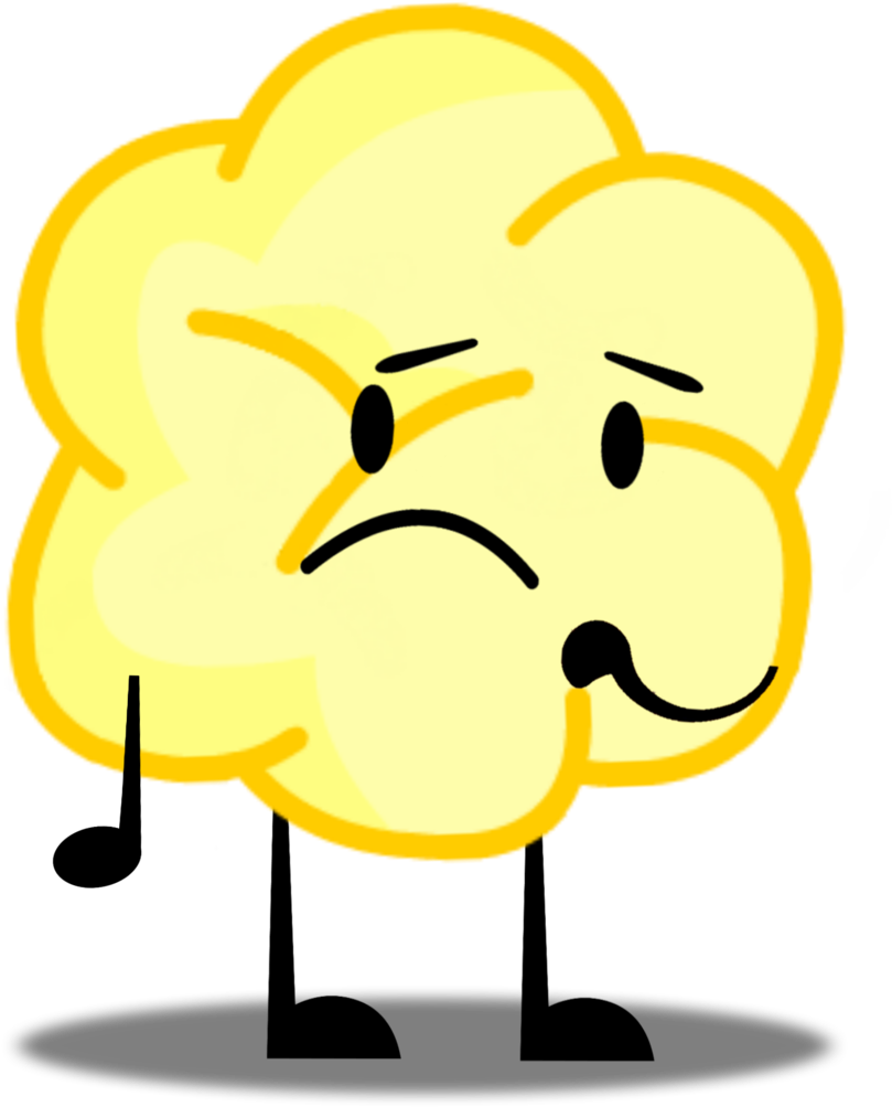 Popcorn By Crazyfilmmaker Popcorn By Crazyfilmmaker - Cartoon Piece Of Popcorn (1024x1090)