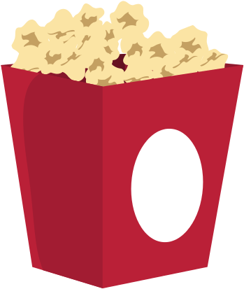 Street Food Concept Pop Corn Icon - Street (550x550)