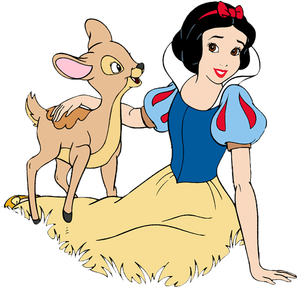 Snow White Clip Art - Cartoon (600x576)