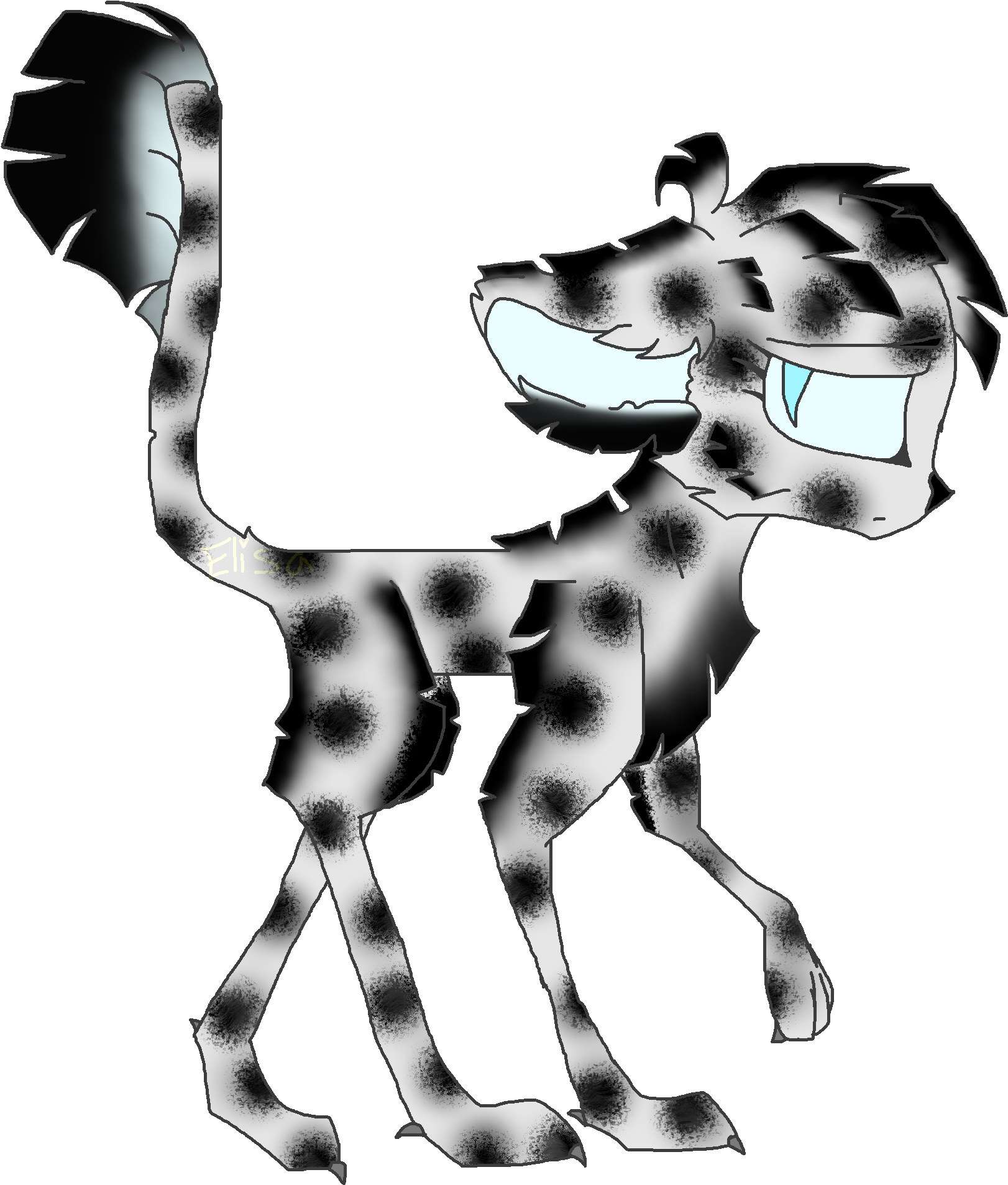 Shizu The Snow Leopard - Snow Leopard (1819x2071)