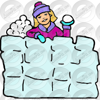 Snow Fort Picture - Snow Fort (380x380)