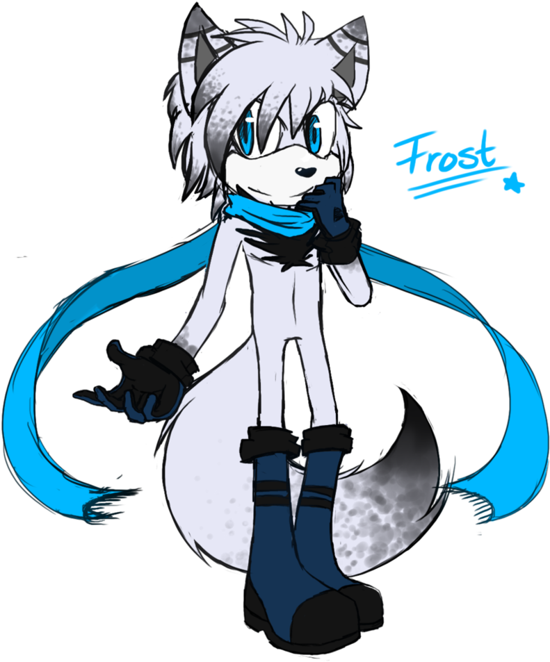Frost The Cat By Shadzter - Snow Leopard (831x962)