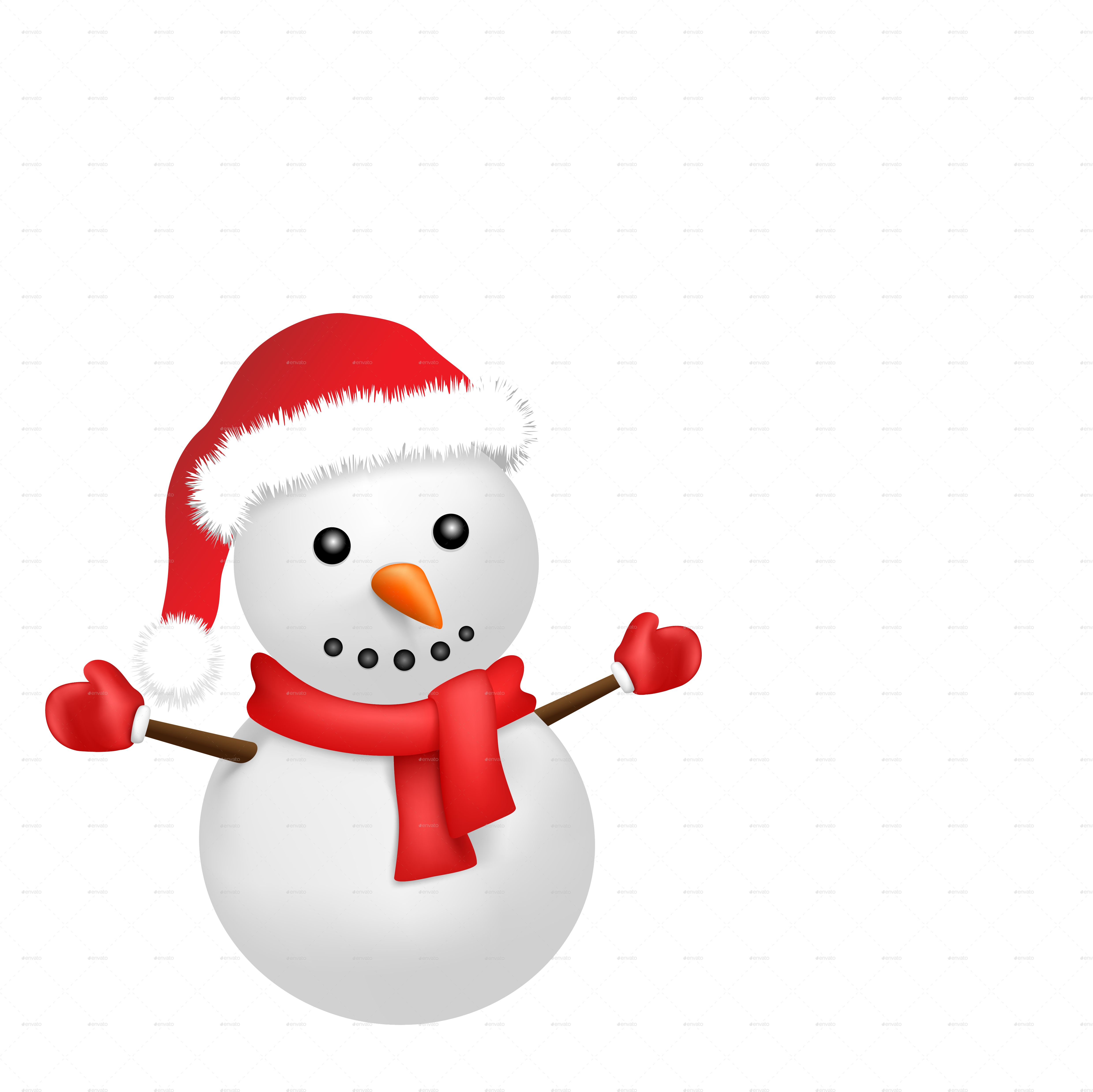 Snowman - Snowman Cartoon No Background (4961x4961)