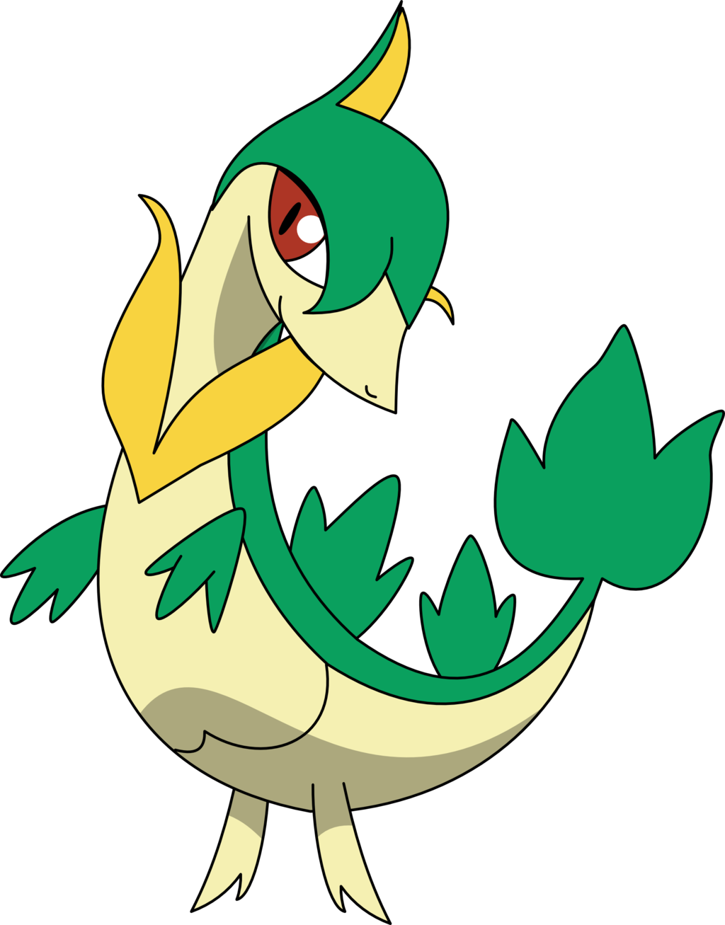 496 Servine By Pklucario On Deviantart - Imagenes De Pokemon Servine (1024x1307)