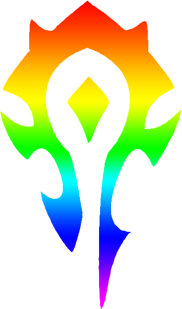 For The Hordeand Rainbows By Konekod - Rainbow Horde Emblem (612x612)