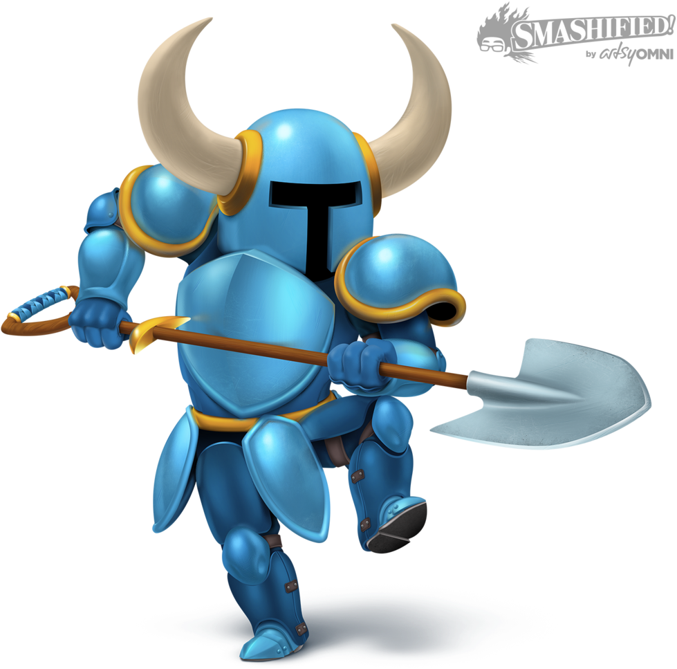 Callmeknuckles 14 4 Shovel Knight Smashified By Hextupleyoodot - Super Smash Bros. For Nintendo 3ds And Wii U (1024x1025)