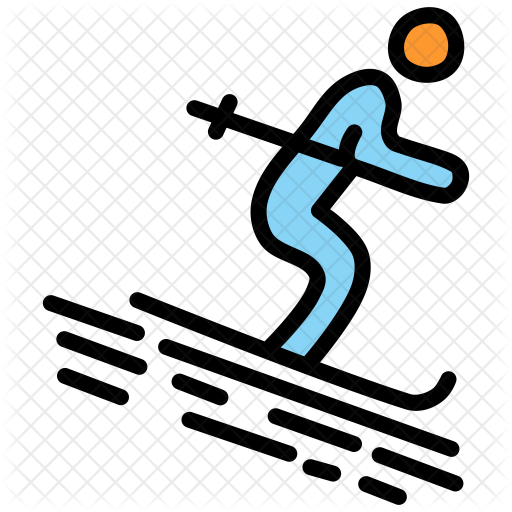 Ski Icon - Skiing (512x512)