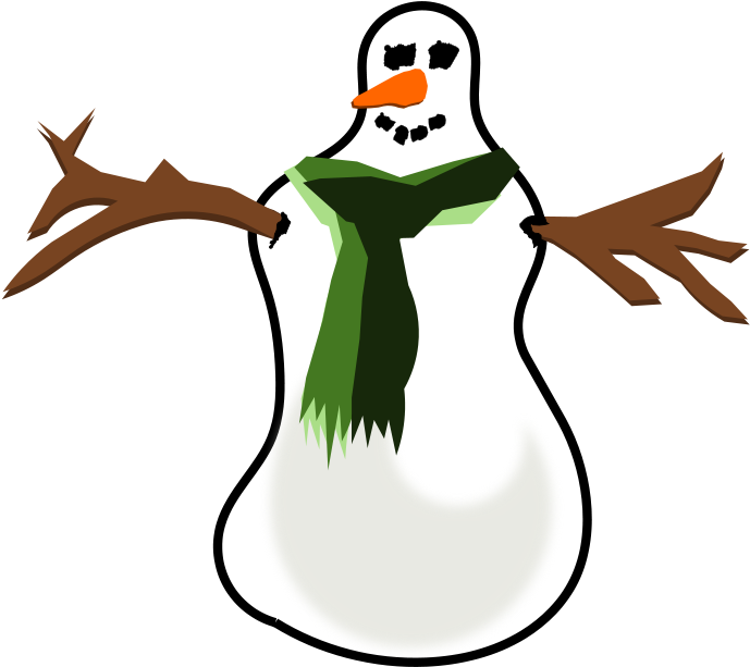 Snowman Clipart Shadow - Imagenes De Muñecos De Nieve Sin Fondo (800x800)