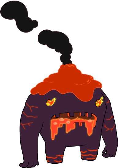 Lava Man - Lava Man Adventure Time (403x558)