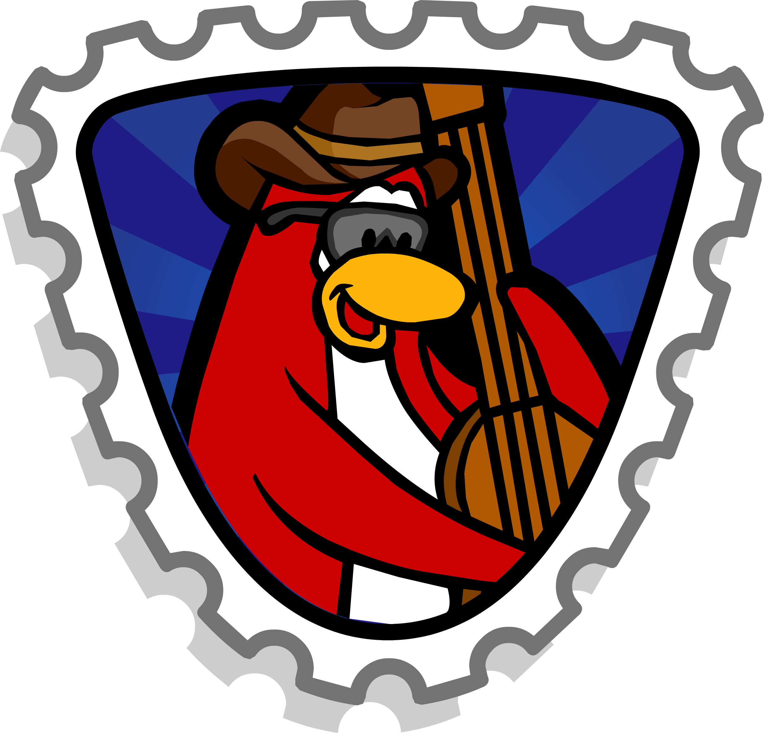 Hard, Penguinband4stamp - Hard, Penguinband4stamp (2468x2368)