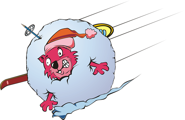 Marmot, Mammal, Rodent, Red, Pink, Ski, Snow, Mountain - Mammal (640x416)