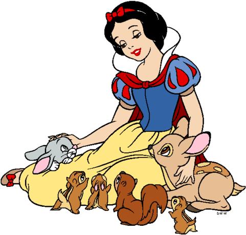 Snow White And The Seven Dwarfs Wallpaper Probably - Snow White And The Seven Dwarfs Clipart (500x460)