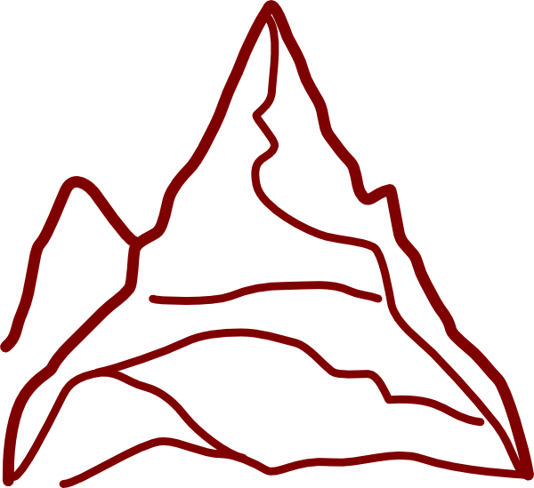 Red Mountain Clip Art - Red Mountain Clip Art (600x549)