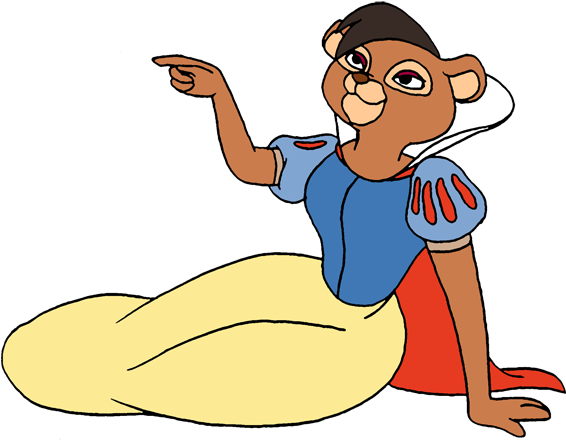 Bruma As Snow White By Kingleolionheart - Prince Tigger Snow Lioness And The Seven Dwarfs (580x453)