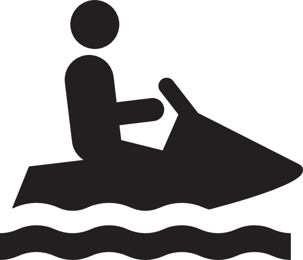 Clipart Jet Ski Collection - Jet Ski Icon Png (600x515)
