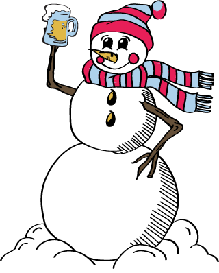 Gallery Gift Shop - Snow Day At Bar (320x398)
