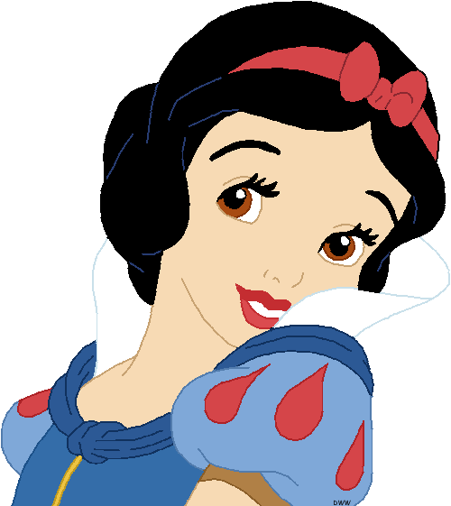 Snow White And The Seven Dwarfs Wallpaper Probably - Snow White Clipart (500x561)