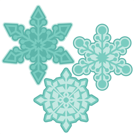 Snowflake Winter Svg Scrapbook Cut File Cute Clipart - 2017 (432x432)