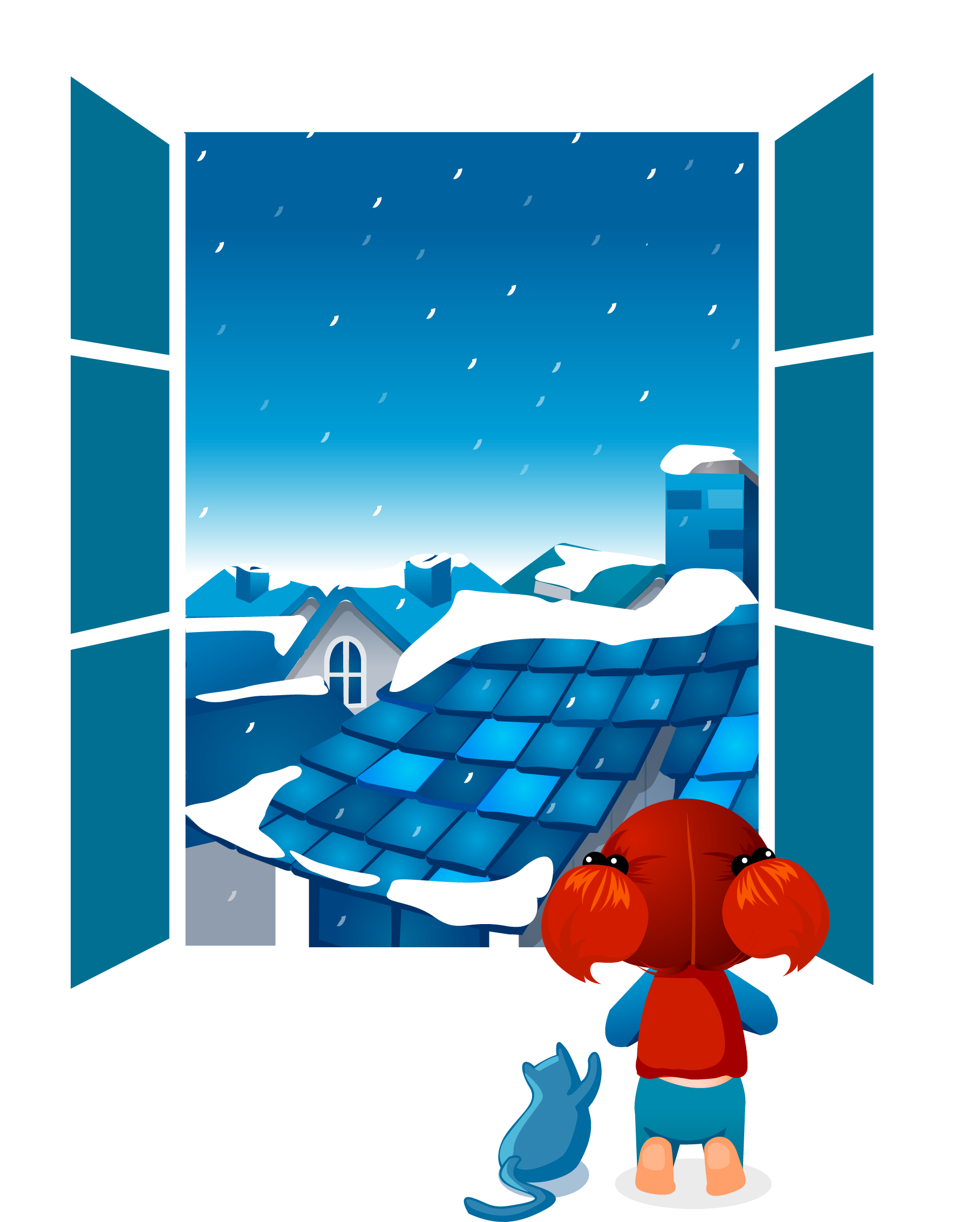 Window Snow Stock Photography Clip Art - Window Snow Clip Art (1816x2264)