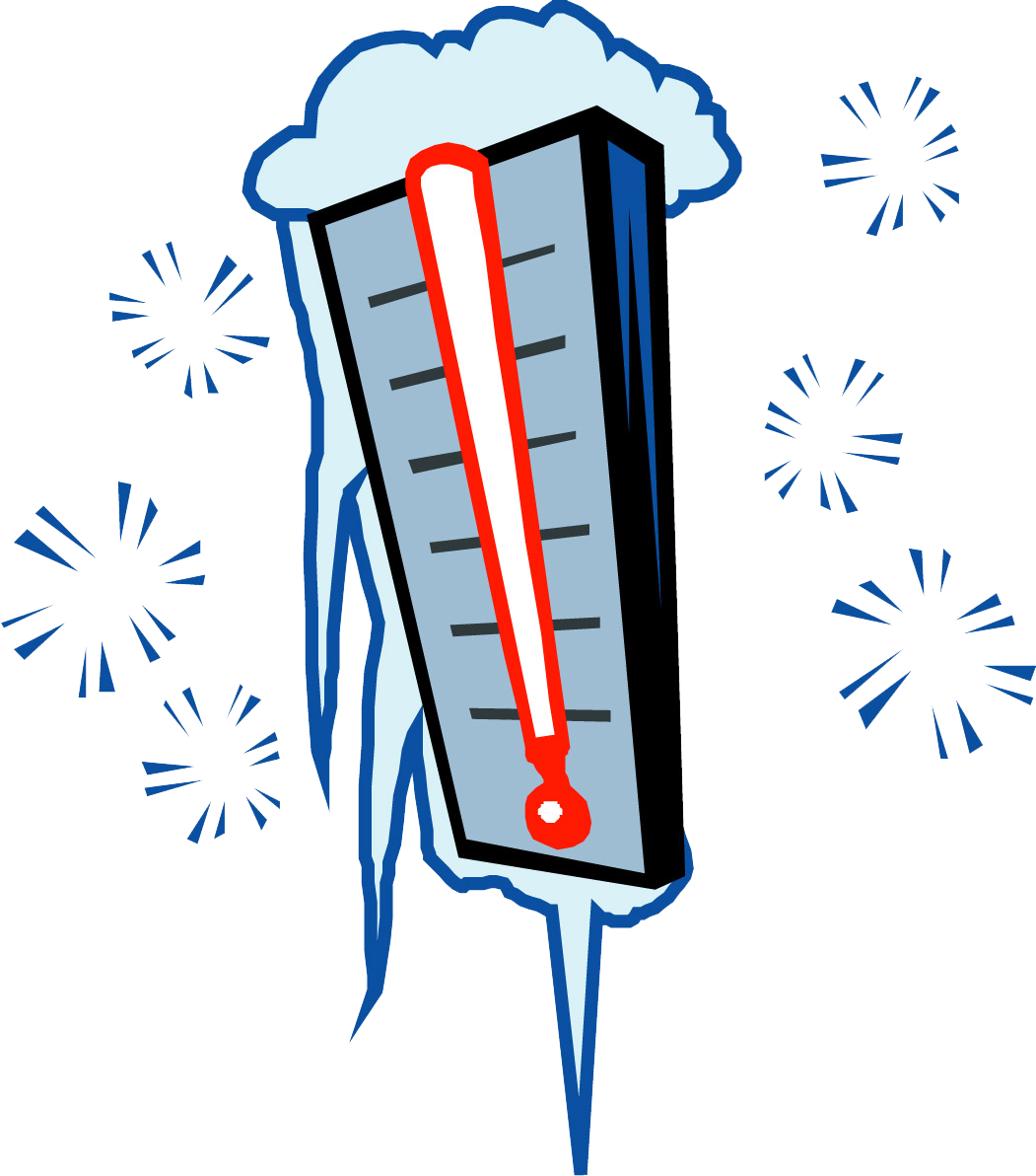 Cold Temperature Weather Thermometer Clip Art - Cold Temperature Weather  Thermometer Clip Art - (1051x1192) Png Clipart Download