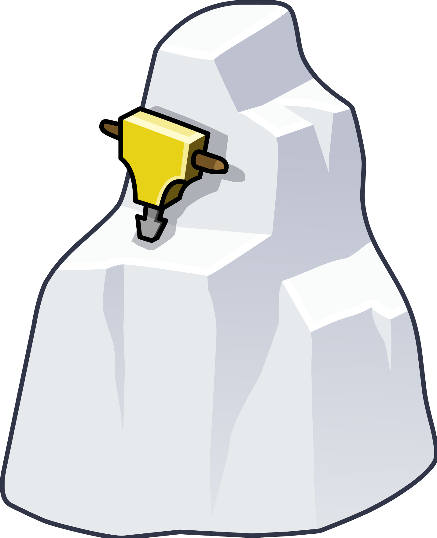 Snow Pile In Plaza - Snow Pile In Plaza (1430x1760)