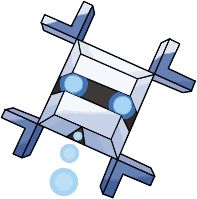 Coloring Pages Snowflakes - Snowflake Fakemon (815x840)
