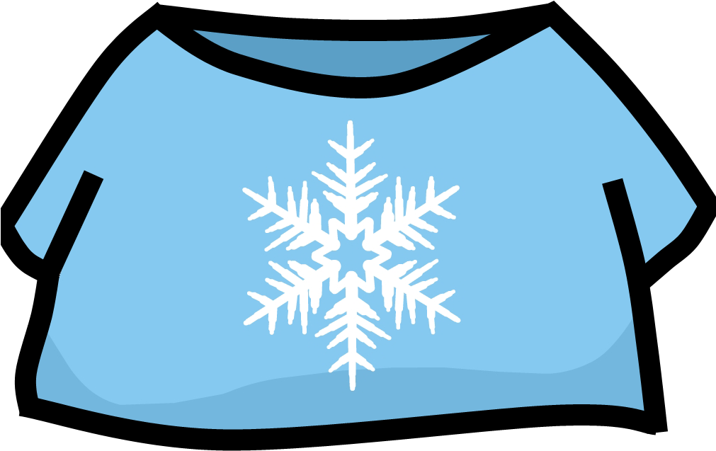 Image - Snowflake Tshirt - Png - Club Penguin Wiki - Portable Network Graphics (1010x736)