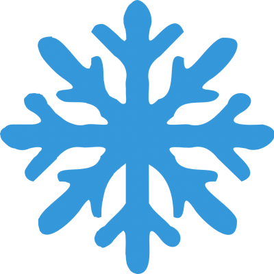 Snowflakes Clipart Photo Png Images - Snowy Symbol (400x400)