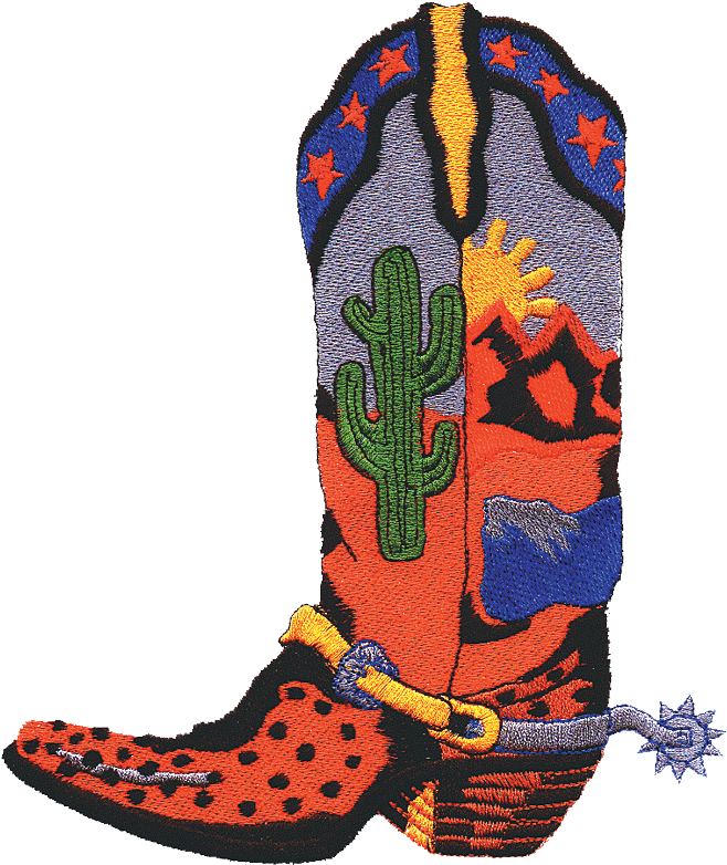 Cowboy Boot Clipart The Cliparts - Clip Art (675x798)