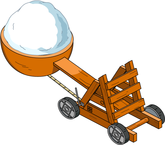 Fg Decoration Snowballcatapult - Family Guy Quest For Stuf Decorations Wikia (882x883)