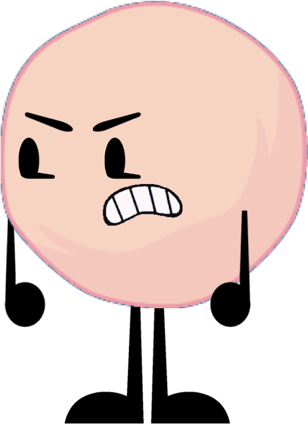 Pink Snowball By Ttnofficial - Cartoon (624x863)